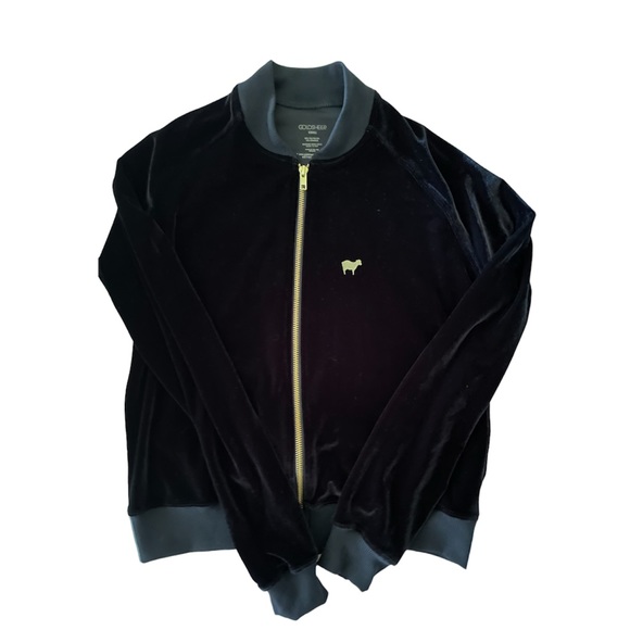 Goldsheep Velvet Jacket - Black New Size XS - Picture 3 of 5